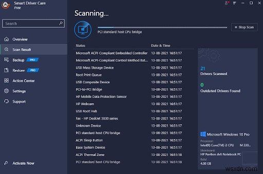 Smart Driver Care :ドライバーを更新するのに最適なソフトウェア [全レビュー]