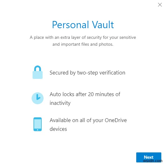 One Drive Personal Vault:使用方法と使用理由