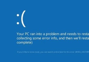 Windows 10 の Whea Uncorrectable Error (Stop Code:0x0000124) を修正する主な方法