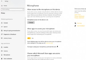 Windows 10 でマイクが機能しません!問題の解決方法