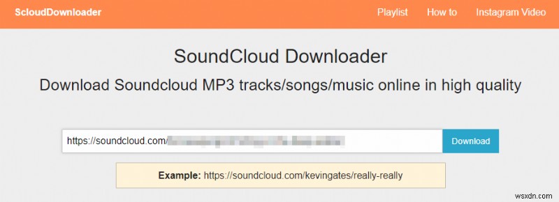 SoundCloud の曲をダウンロードするには?