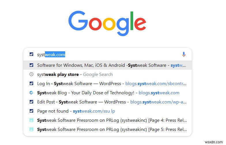 Chrome の偽の Google 検索ボックスを本物の検索バーに変える方法を試す