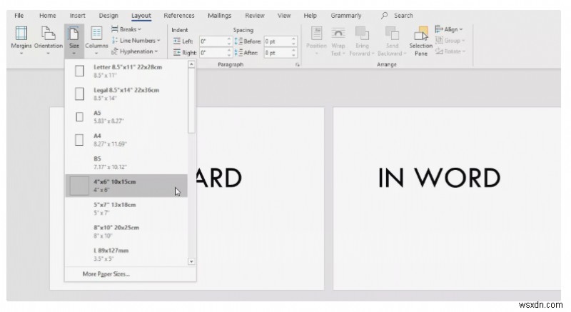 Microsoft Word または Google Docs でフラッシュカードを作成する方法