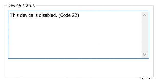 Windows 10 で「このデバイスは無効です」(コード 22) エラーを修正する方法