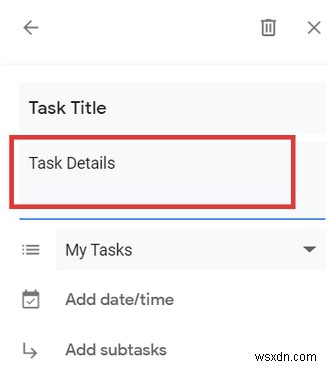 Gmail でタスクを作成して操作する方法