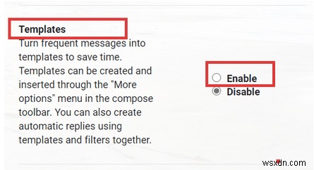 Gmail でメール テンプレートを有効にして使用する方法