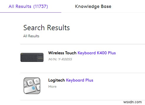 Logicool K400 Plus ドライバのダウンロード方法