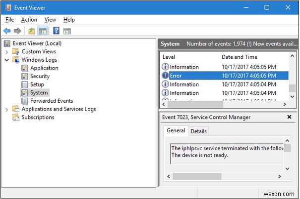 Windows イベント ビューアの使用方法便利な理由