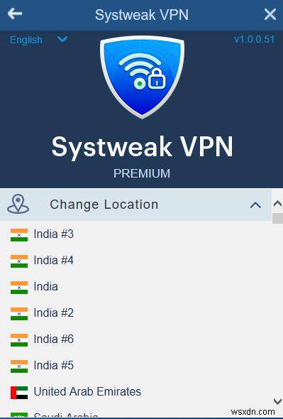 SystweakVPN - Facebook のブロックを解除してブラウジングを保護するのに最適な VPN