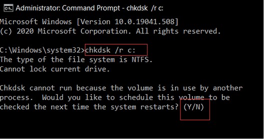 Windows 10 で「CHKDSK は読み取り専用モードで続行できません」というエラーを修正するには?