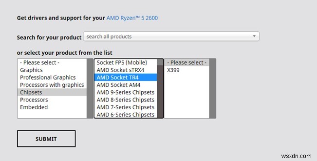 AMD GPIO ドライバの更新方法