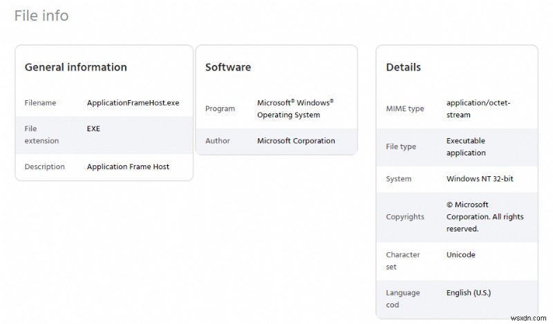 ApplicationFrameHost.exe とその修復方法は?