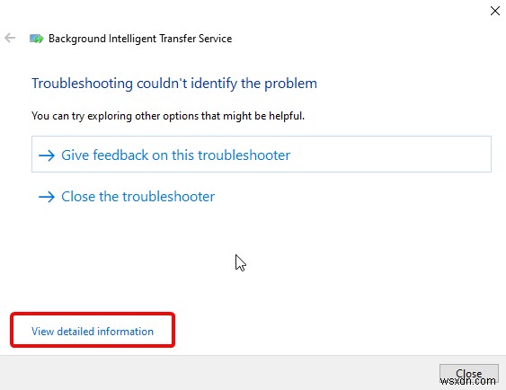 Windows 10 でバックグラウンド インテリジェント転送サービス (BITS) を修正する方法
