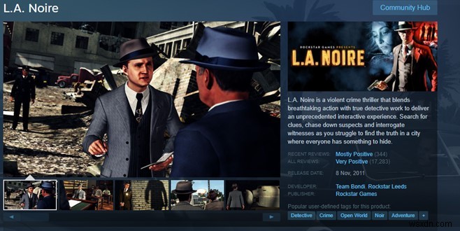PC で Steam L.A. Noire が起動しない問題を解決するには?