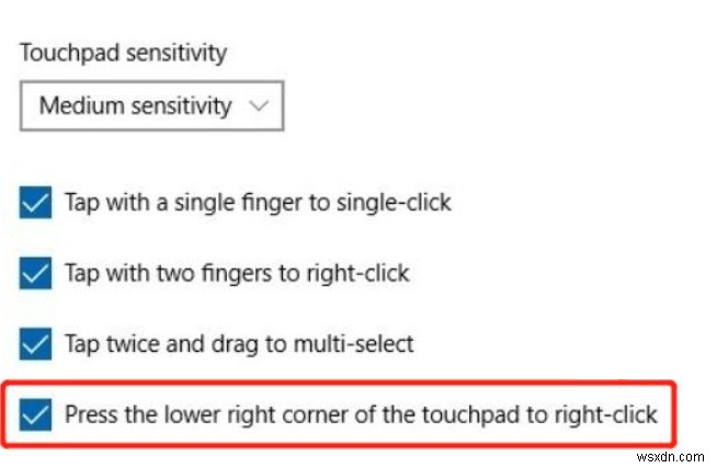 Windows 10 のラップトップ タッチパッドで右クリックが機能しない:対処法