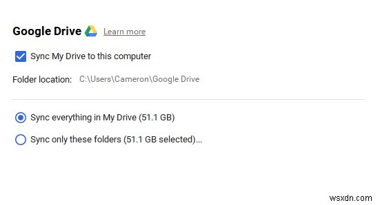Windows コンピュータから Google ドライブをアンインストールする方法