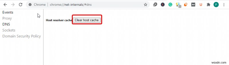 Google Chrome でサーバーの DNS アドレスが見つからない問題を修正する方法