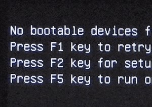 No Bootable Device Found エラーを修正する方法