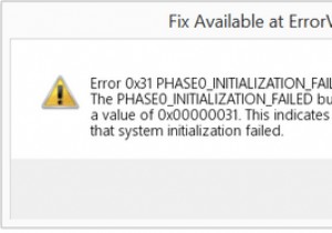 {FIXED} Bug Code:0x00000031 “PHASE0_INITIALIZATION_FAILED”