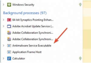 {修正済み}:Windows 10 での MsMpEng.exe のディスク使用率が高い問題 (2022)