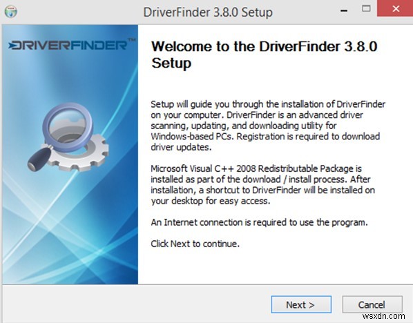 Driver Finder のレビュー:簡単にドライバを更新できます