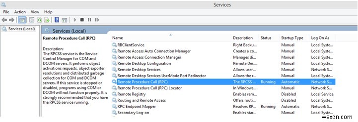 Windows 10 で RPC サーバーが利用できない問題を解決するには?