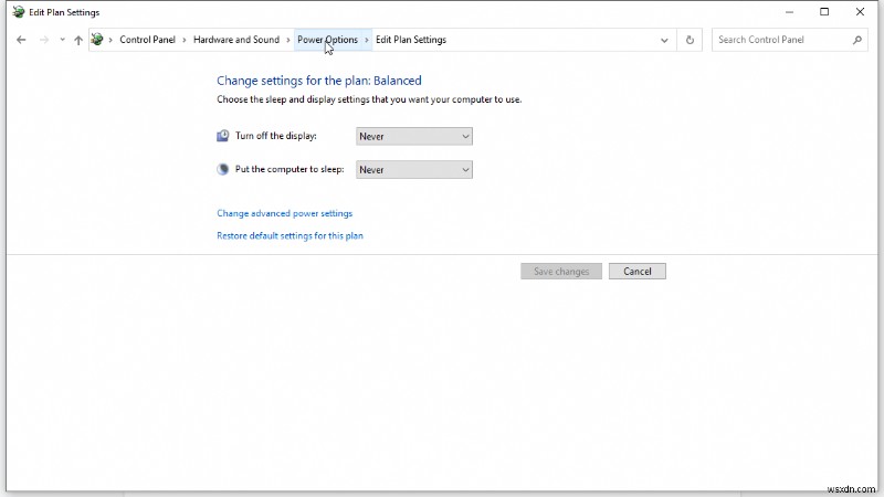 Windows 10 で内部電源エラーを修正する方法