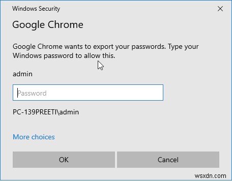 Google Chrome で保存したパスワードをインポートしてバックアップする方法