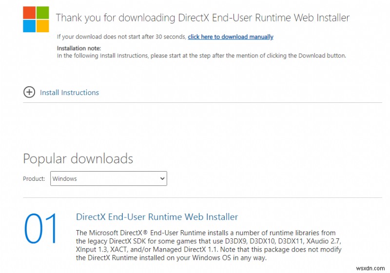 Windows 10でDirectxをダウンロードして更新する方法 