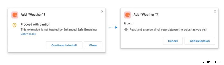 ダウンロードと拡張機能がセキュリティ リスクをもたらす可能性 – Google が新機能を導入