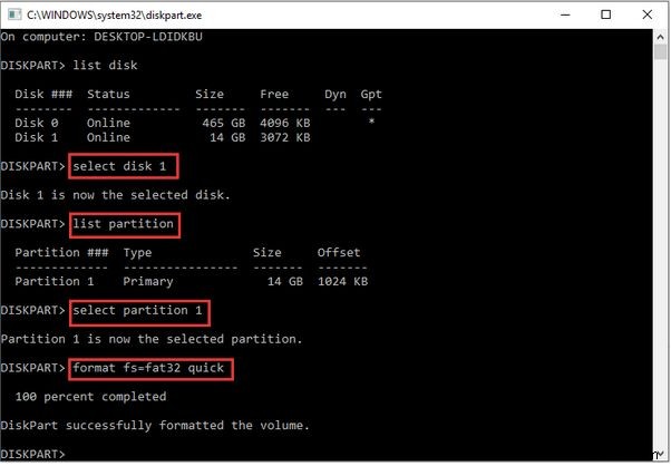 フォーマットせずに EXFAT を FAT32 に変更する方法