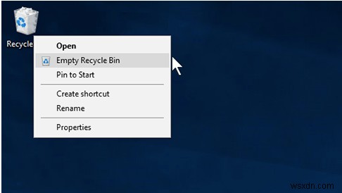 Windows 10 でごみ箱の関連付けエラーを修正する方法