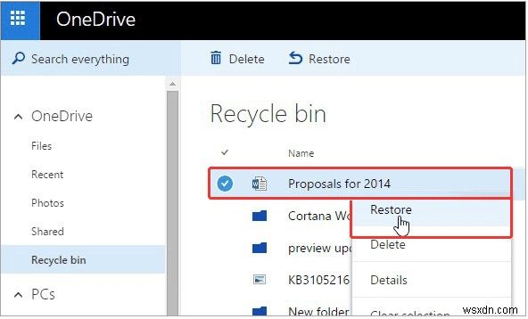 Windows 10 で OneDrive からデータを復元する 4 つの方法