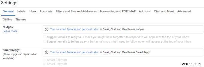 Gmail のスマート機能を無効にしてトラッキングを防ぐ方法