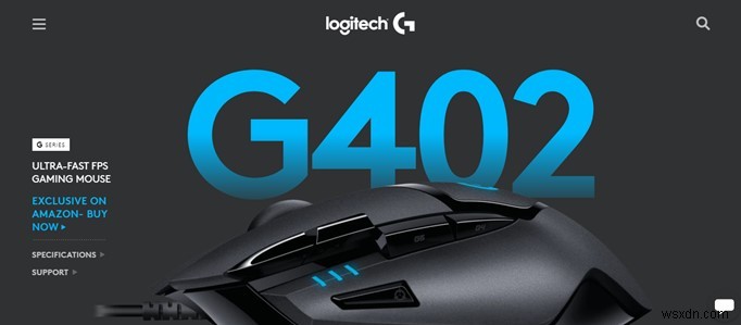 Logicool G403 ドライバとソフトウェアのダウンロード方法