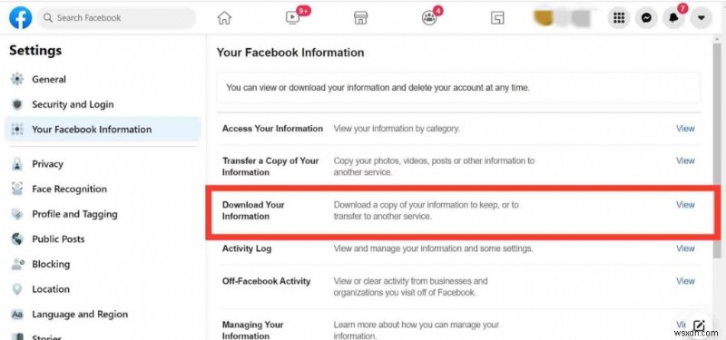削除された Facebook の写真を復元する 4 つの方法