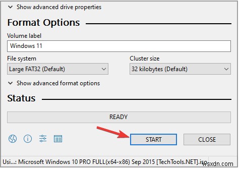 起動可能な Windows 11 USB ドライブを作成する方法