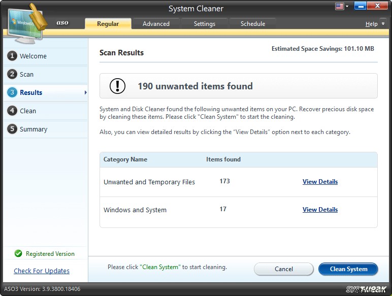 Advanced System Optimizer で Windows のパフォーマンスを改善する