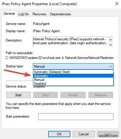 Windows 10 での VPN エラー 789 接続失敗の修正方法