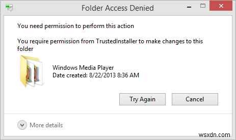 Windows 11 でフォルダ アクセス拒否エラーを修正する方法