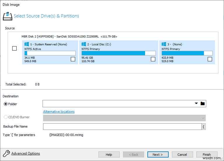 「Macrium Reflect clone failed」エラーを修正する方法