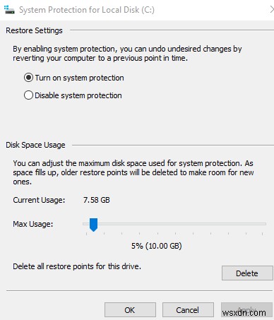 Windows 10 で復元ポイントの問題を修正する方法