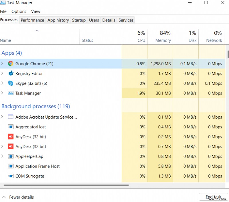 要求されたサービスを完了するのに十分なシステム リソースが存在しない問題を修正する方法