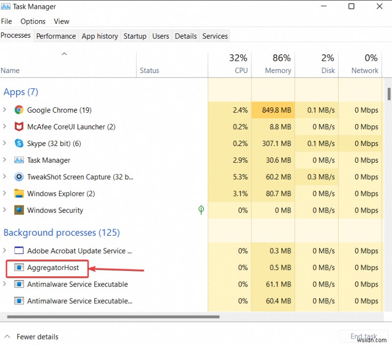 AggregatorHost.exe とは?安全ですか、それともウィルスですか?