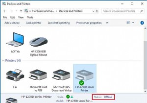 Windows 11/10 でプリンターのオフライン エラーを修正する方法