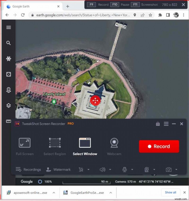 Windows / Mac /オンラインでGoogle Earthを記録する方法 