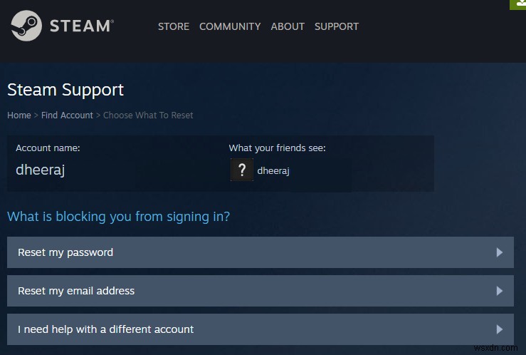 Steam パスワードをお忘れですか?これが本当の修正です!