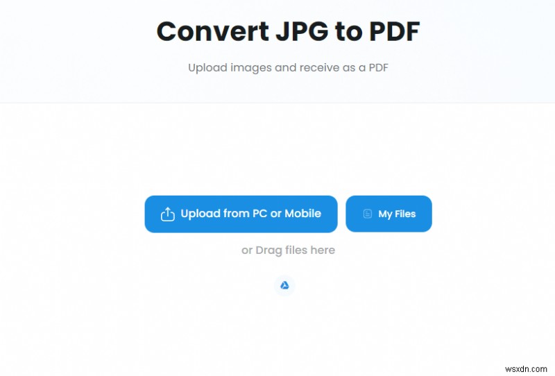 複数の画像から PDF を作成する方法