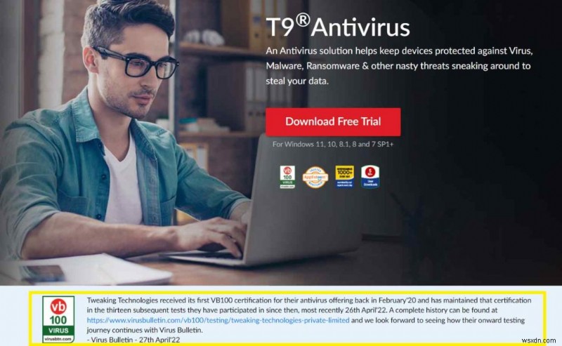 T9 Antivirus 2022:良いアンチウイルスですか? (完全なレビュー)