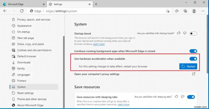 ビデオの再生中に Microsoft Edge がクラッシュする問題を修正する方法